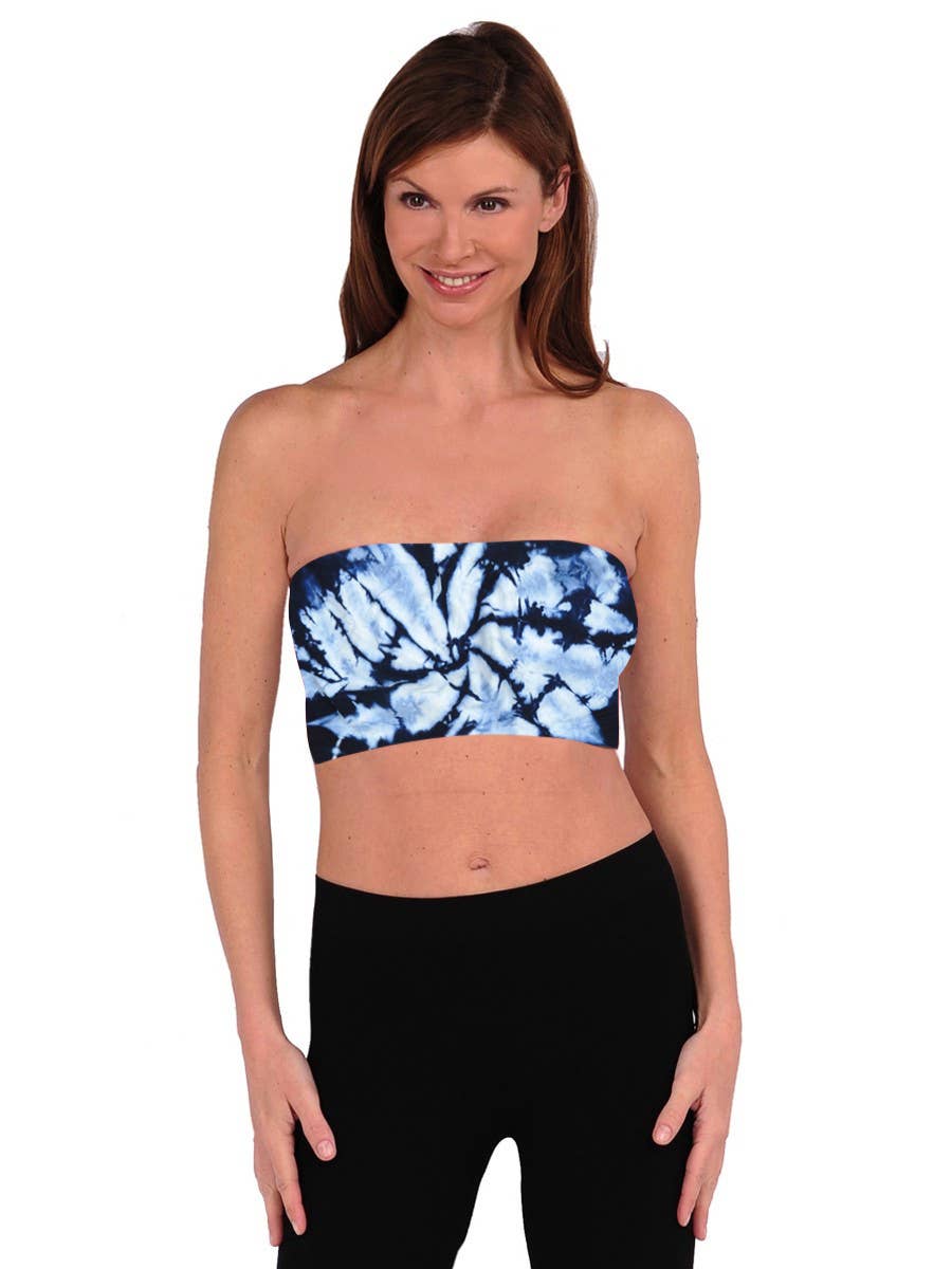 TINA Stephens Italy/Tees By Tina - Wholesale Bustier - Women's - Tie Dye Bandeau (49B)1