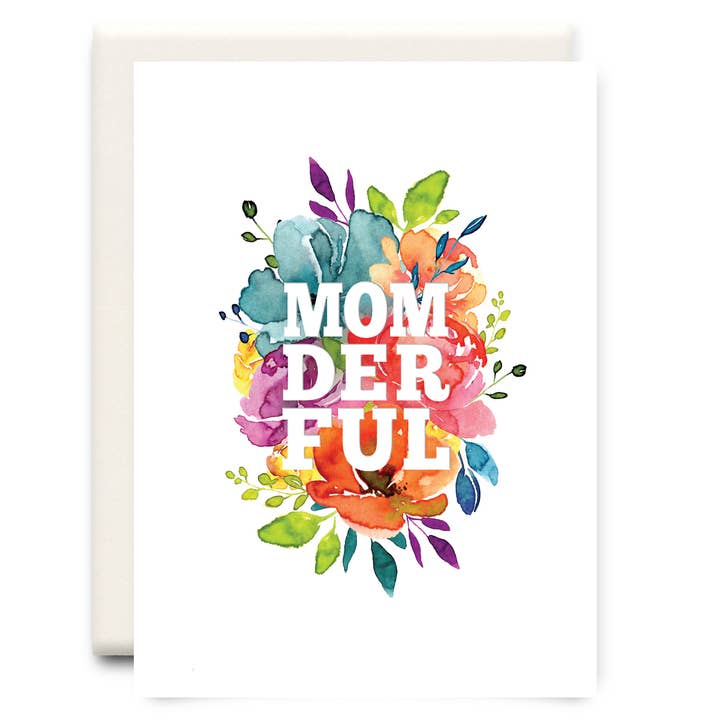 Momderful | Mother's Day Greeting Card for wholesale by Inkwell Cards