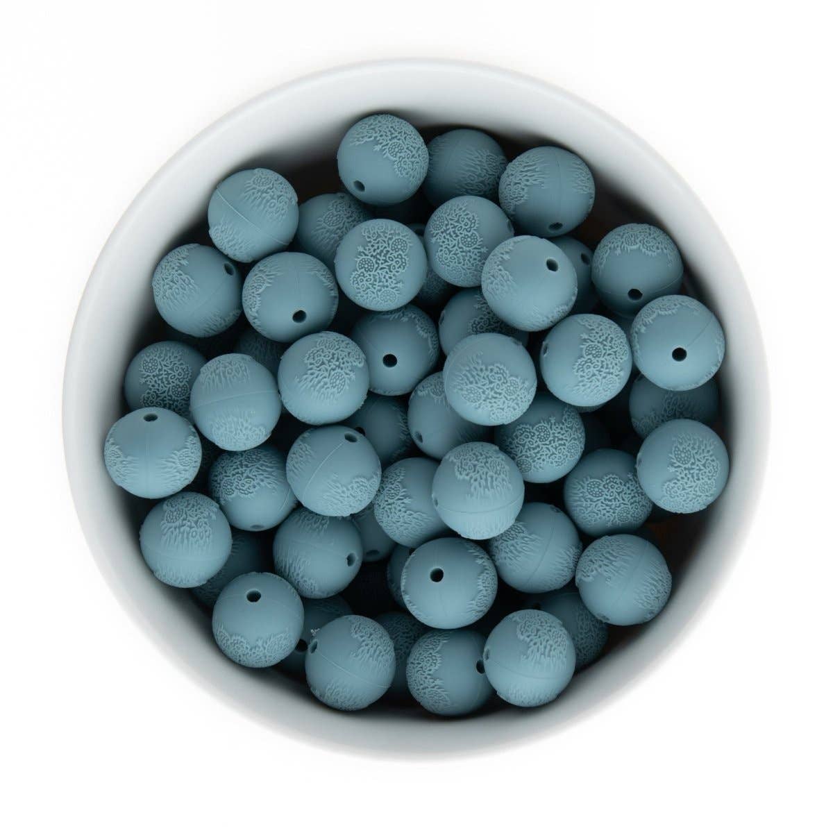 Cara & Co Silicone Craft Supply - Venta al por mayor Cuentas - Cuentas redondas de silicona con relieve9