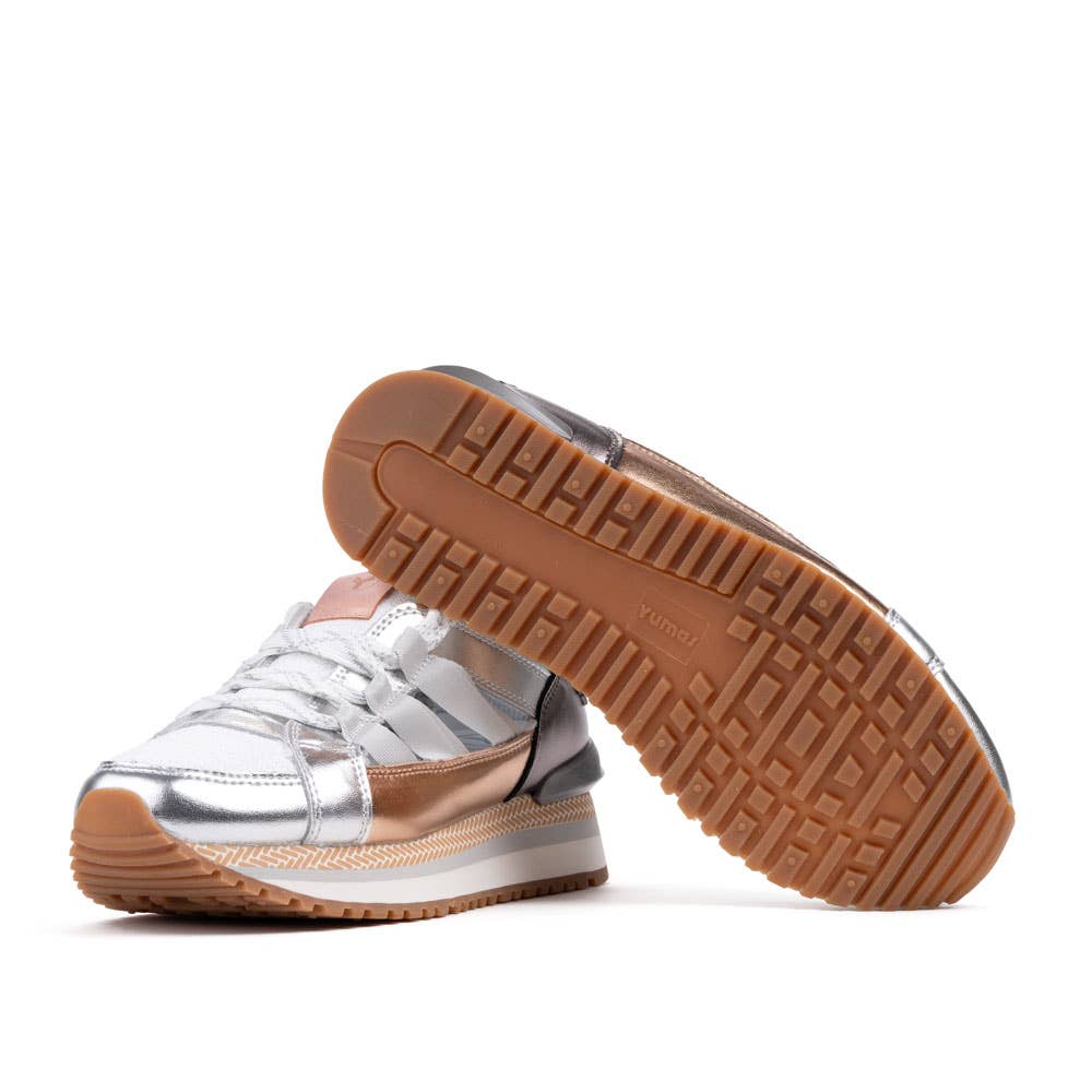 pengar Silverfärgade sneakers för kvinnor - Hale för wholesale på Faire3