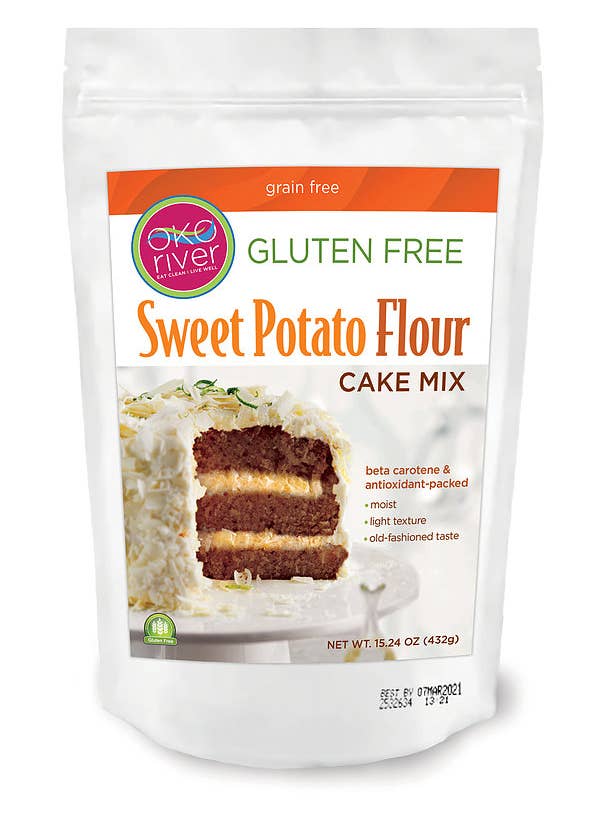 OKO River Sweet Potato Flour Cake Mix for Online for wholesale by OKO River Sweet Potato Flour Cake Mix