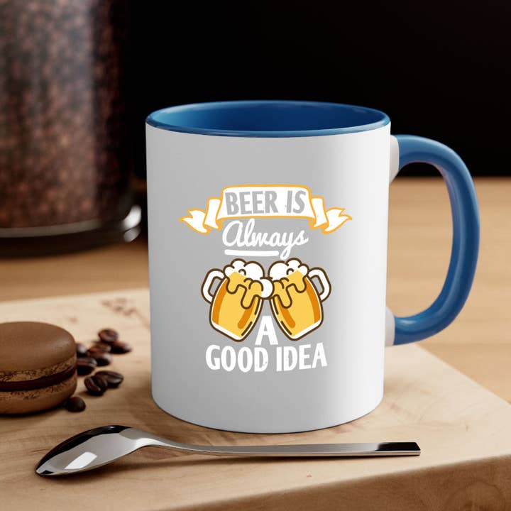 crazy for mugs – wholesale Kaffekoppar – öl är alltid en bra idé 108#- Öl-mugg/kaffekopp