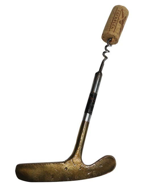 Vintage Golf Gifts - Wholesale Bottle/Wine Opener - Corkscrew with Putter Handle1