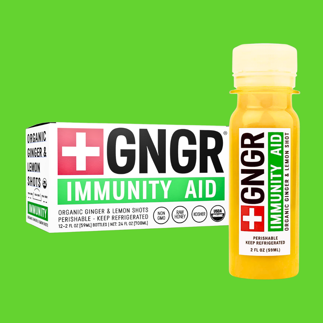 GNGR Labs - Wholesale Wellness Juice/Tonic - Immunity Aid Shot: Ginger with Echinacea & Vitamin D32