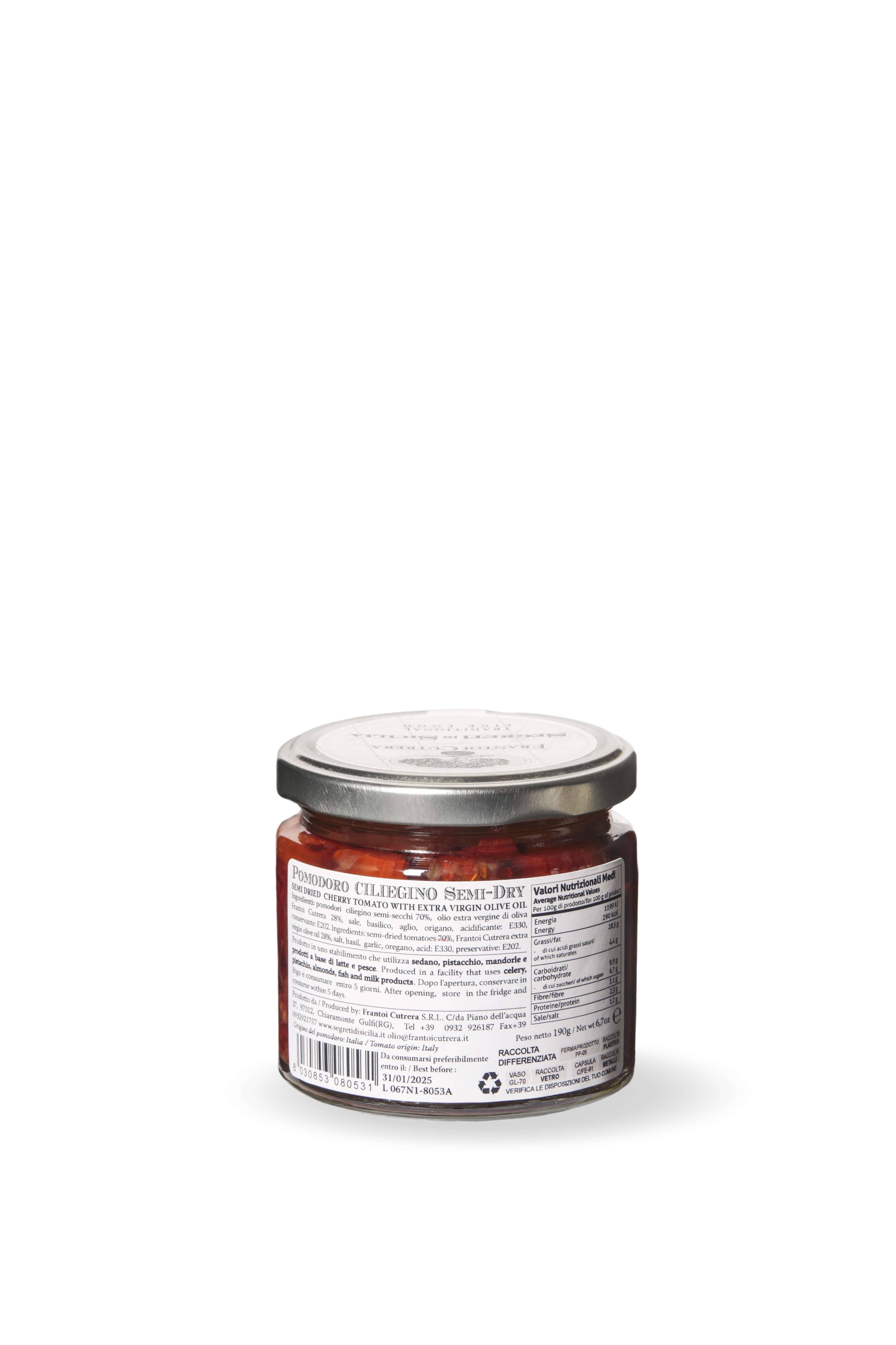 Frantoi Cutrera - Wholesale Sauce - Semi-dry tomato – Secrets of Sicily3
