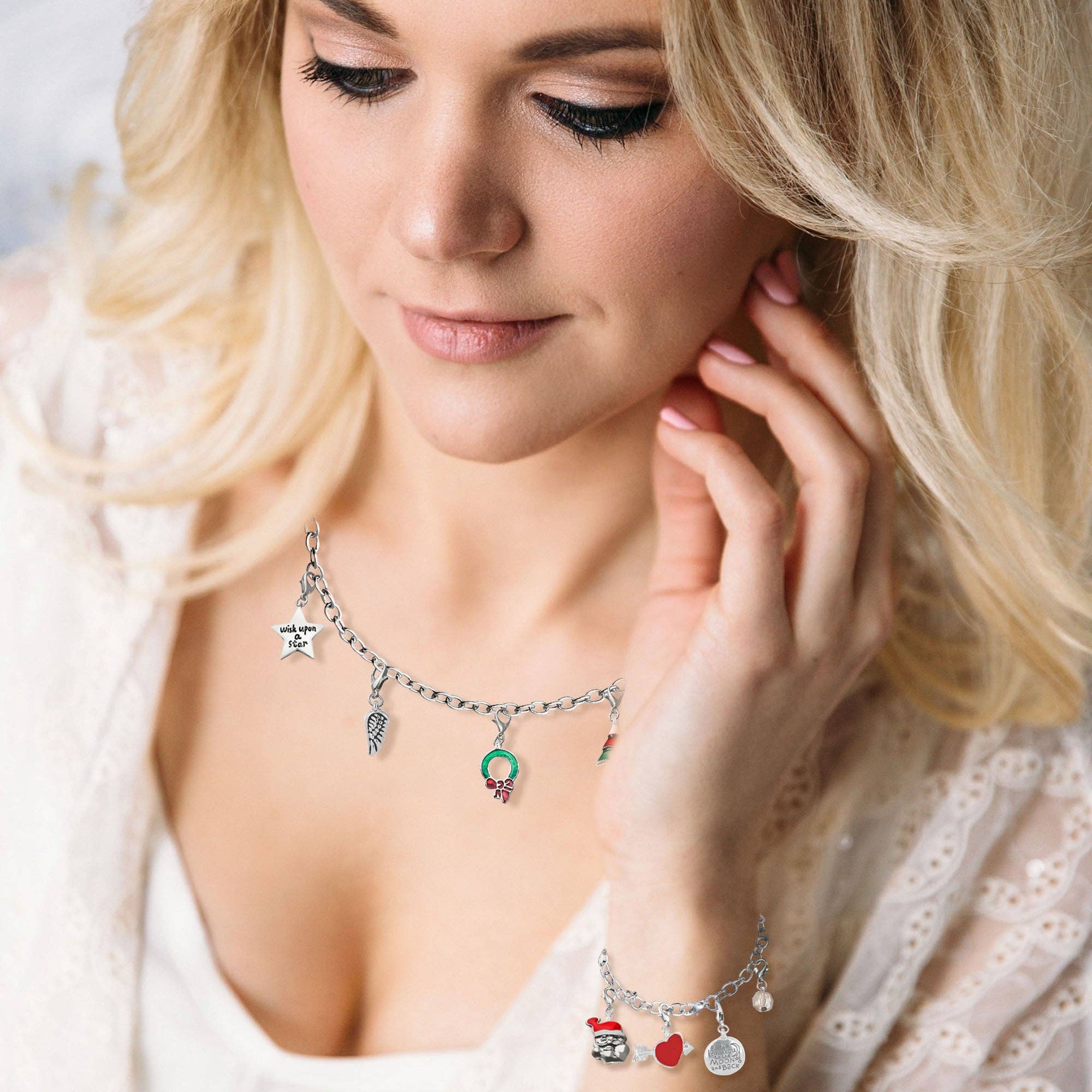 Luxe on Main LLC - Wholesale Advent Calendar - Christmas Advent Jewelry Calendar- Bracelet,Necklace,Charms6
