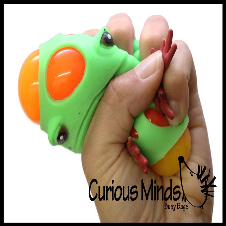 Wholesale 1 Squishy Frog Fidget Toy - Mesh Blob Stress Ball for your shop –  Faire UK