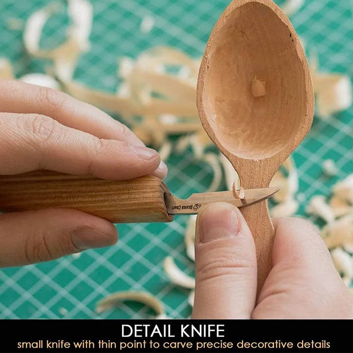 BeaverCraft - Wholesale Craft Tool - S13 - Wood Carving Tool Set for Spoon Carving7