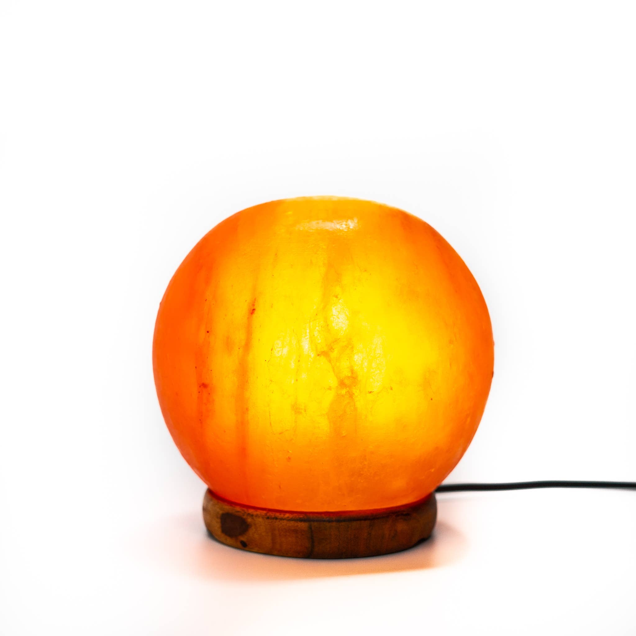 Heaven Spring Ltd - Vendita all'ingrosso Lampade di sale - Sfera di lampada di sale himalayana artigianale0