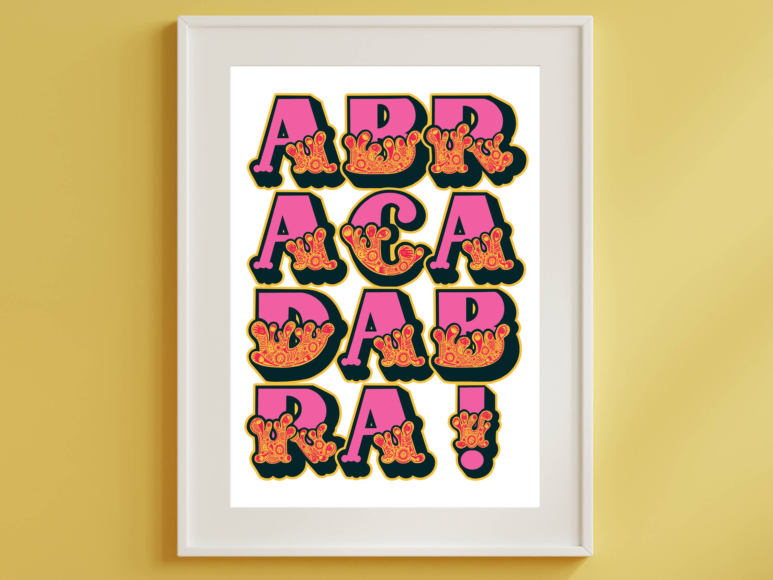 Lost Plots - Vente Affiche d'art - Imprimé Abracadabra1