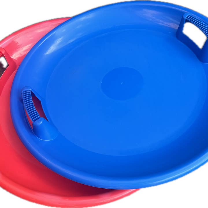 Moon round plastic sledge, winter toys children toboggan
for wholesale by Parallax Plastics LTD