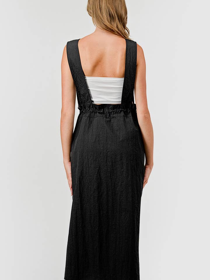 Clean Nylon Overall Dress for wholesale by LOVING STORY (DBA: PRIMI)