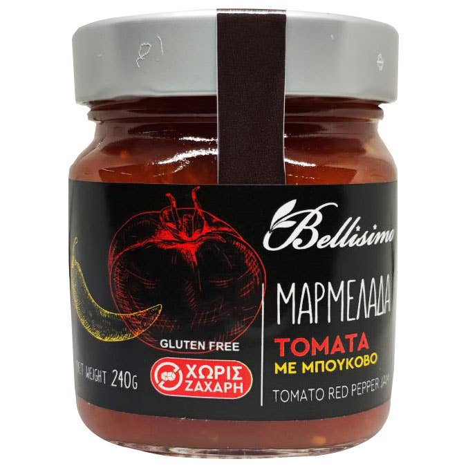 Bellisimo Greek Products - Wholesale Sauce - Tomato with Bukovo Sugar Free (240gr)