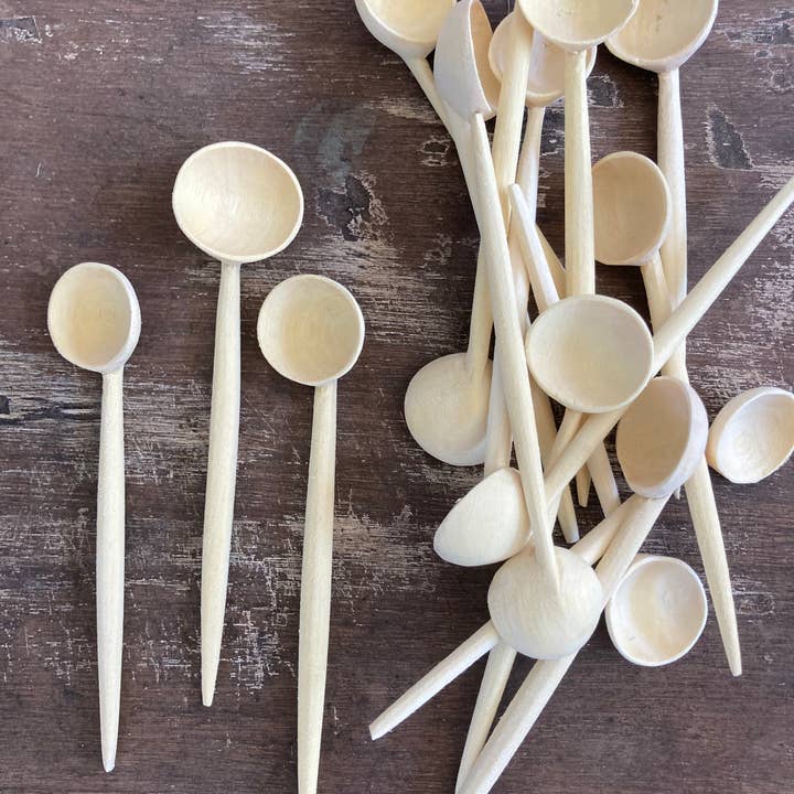 Coffee Spoon, Lemon Wood for wholesale by Medina