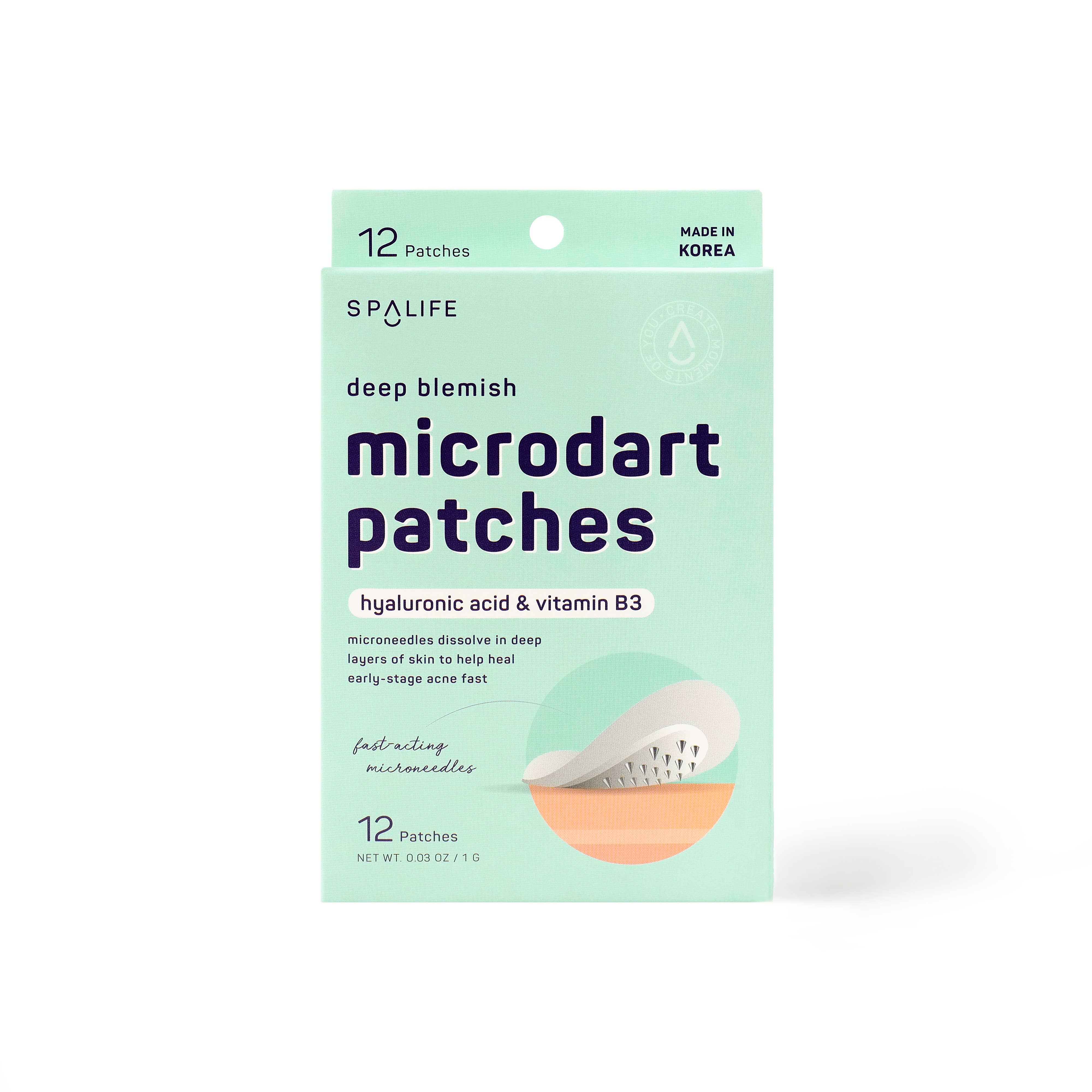 My Spa Life – wholesale Acne/hydrocolloid patch – Deep Blemish Microdart Patches Hyaluronic Acid & Vitamin B3