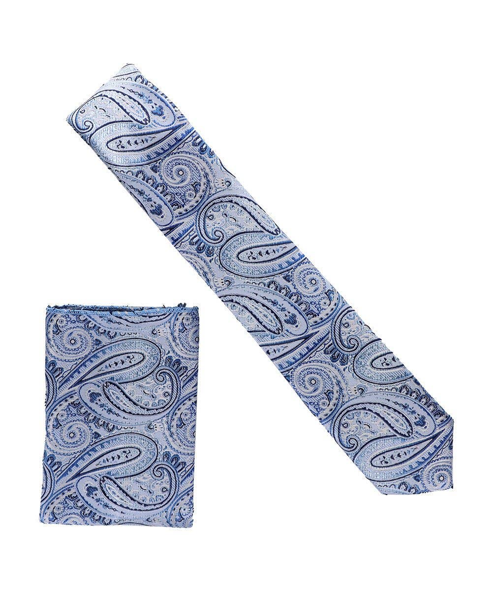 Dubal Brothers - Wholesale Necktie - Men's - Skinny Design Necktie & Pocket Square by Vittorio Farina33