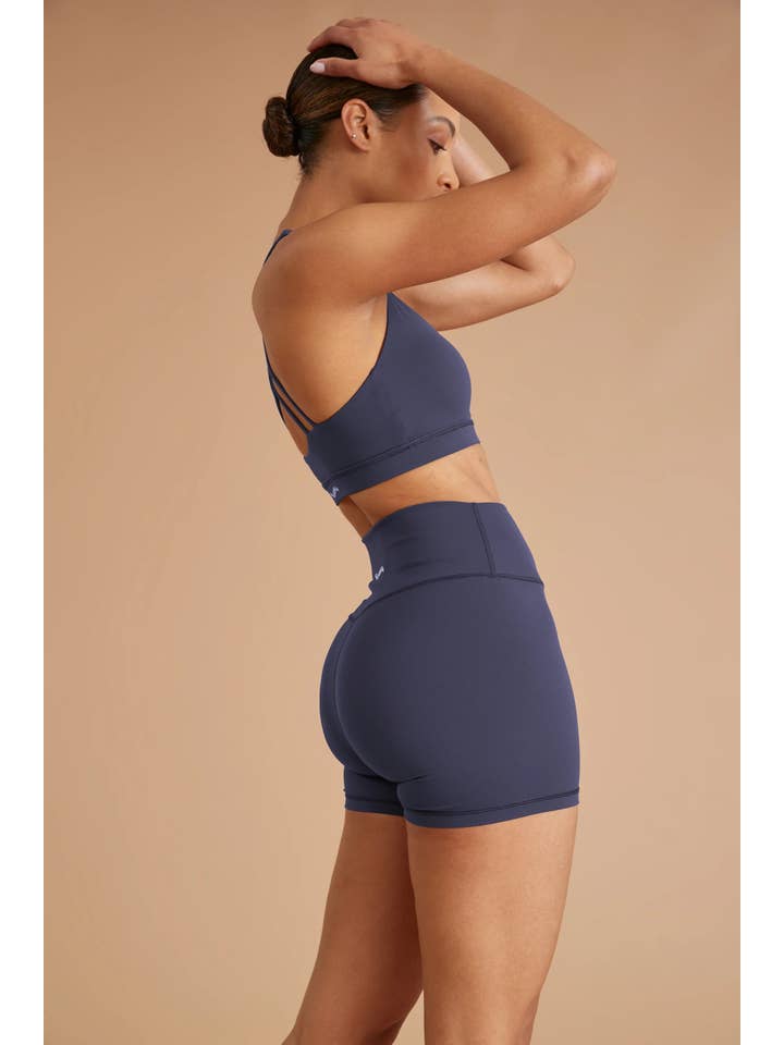 Navy Madison 4" Bike Short (Navy) for wholesale on Faire3