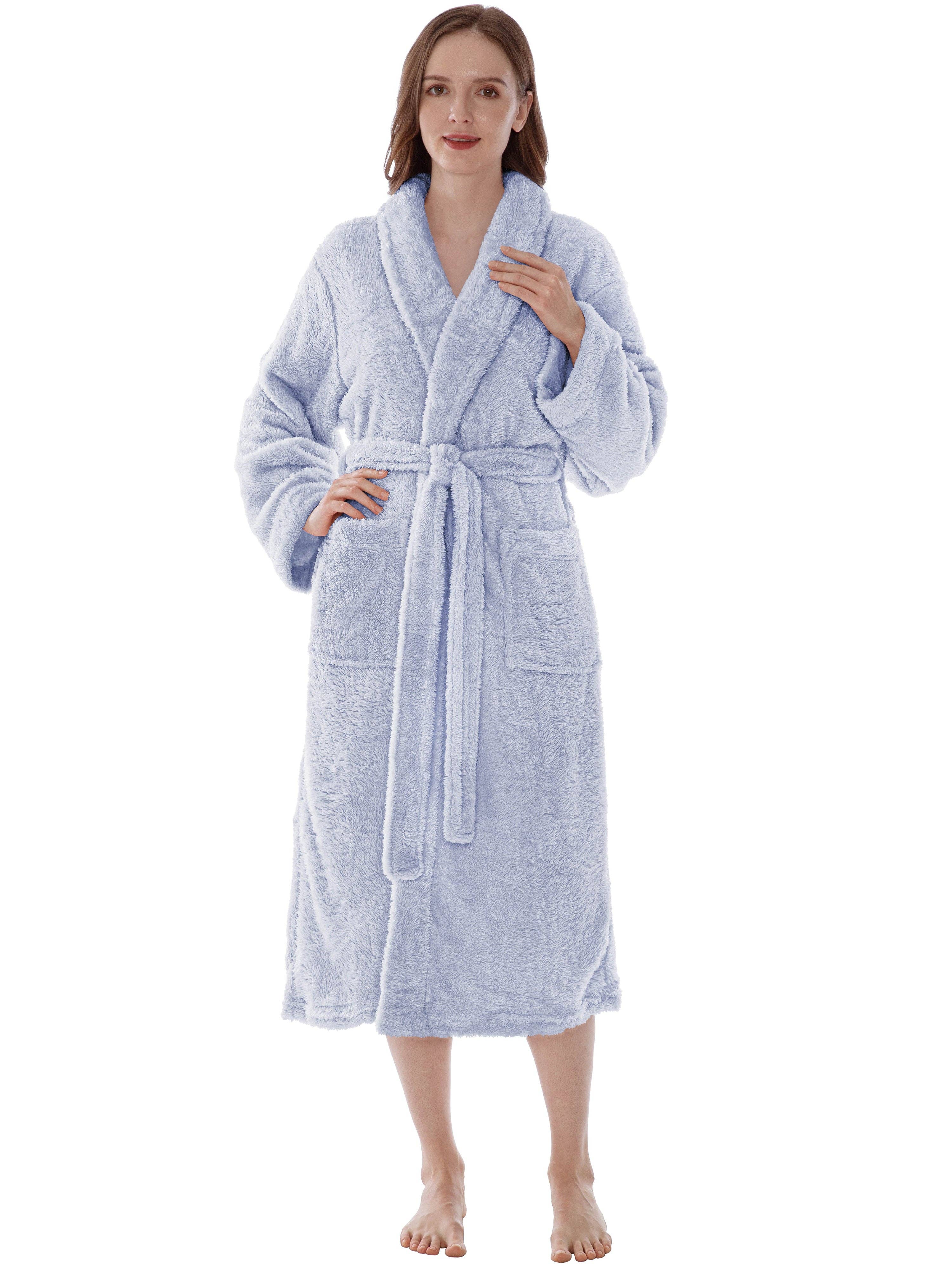 Pavilia - Venta al por mayor Bata - Mujer - Bata mullida de sherpa para mujer16