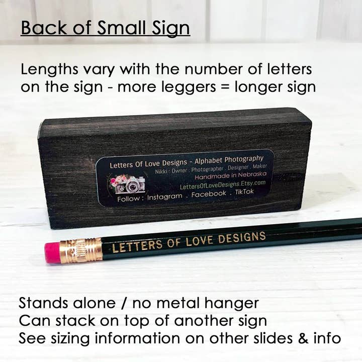 Letters Of Love Designs - Wholesale Sign - South Carolina Art, South Carolina Gift, Wood Sign Gift Set1