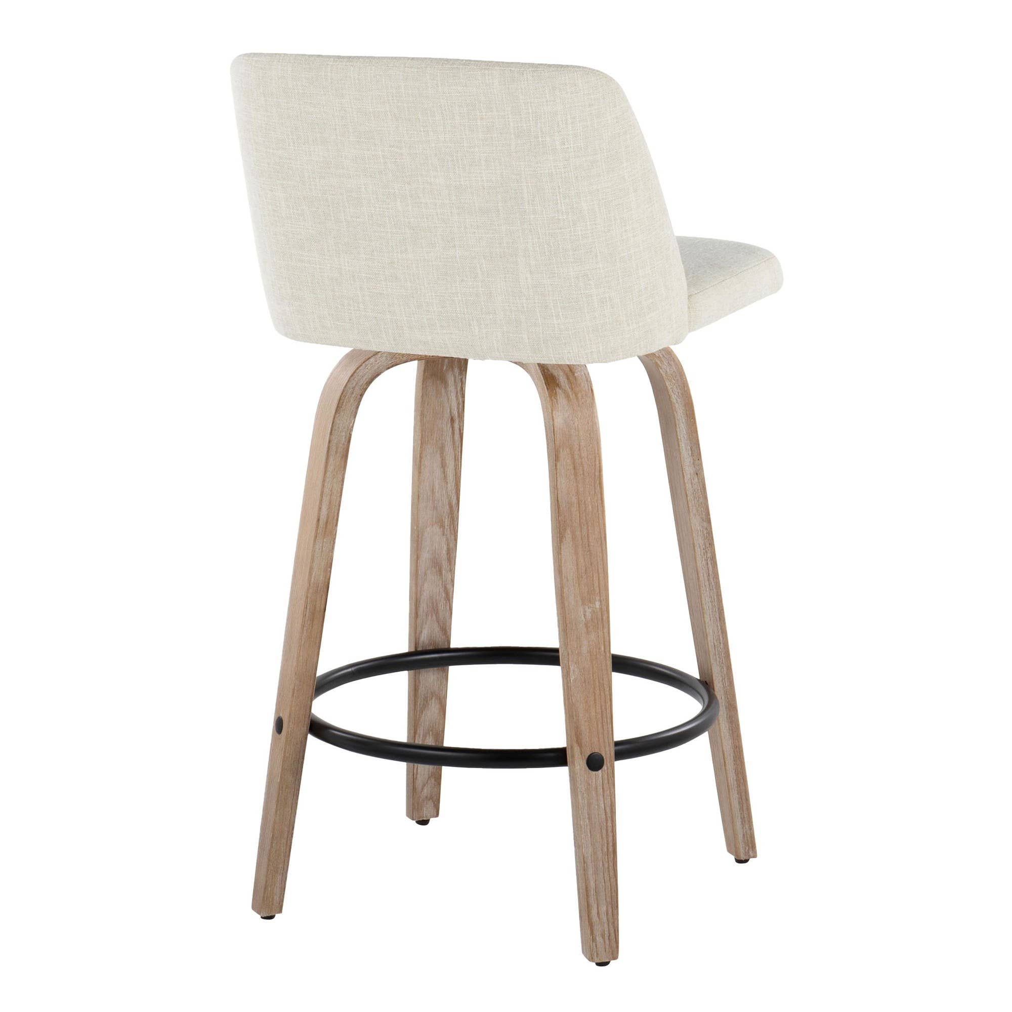 LumiSource and Grandview Gallery - Wholesale Stool - Toriano 26" Fixed Height Counter Stool Q - Set of 2108