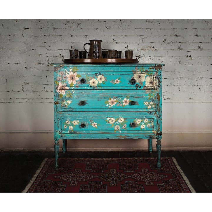 Redesign with Prima - Wholesale Sublimation Transfer - Redesign Transfers Painted Florals 24"x35" 6553506565221