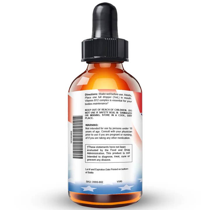 OPA Nutrition – wholesale Oral supplement/vitamin – Vitamin B12 1200 mcg Drops for Mood and Cognitive Support