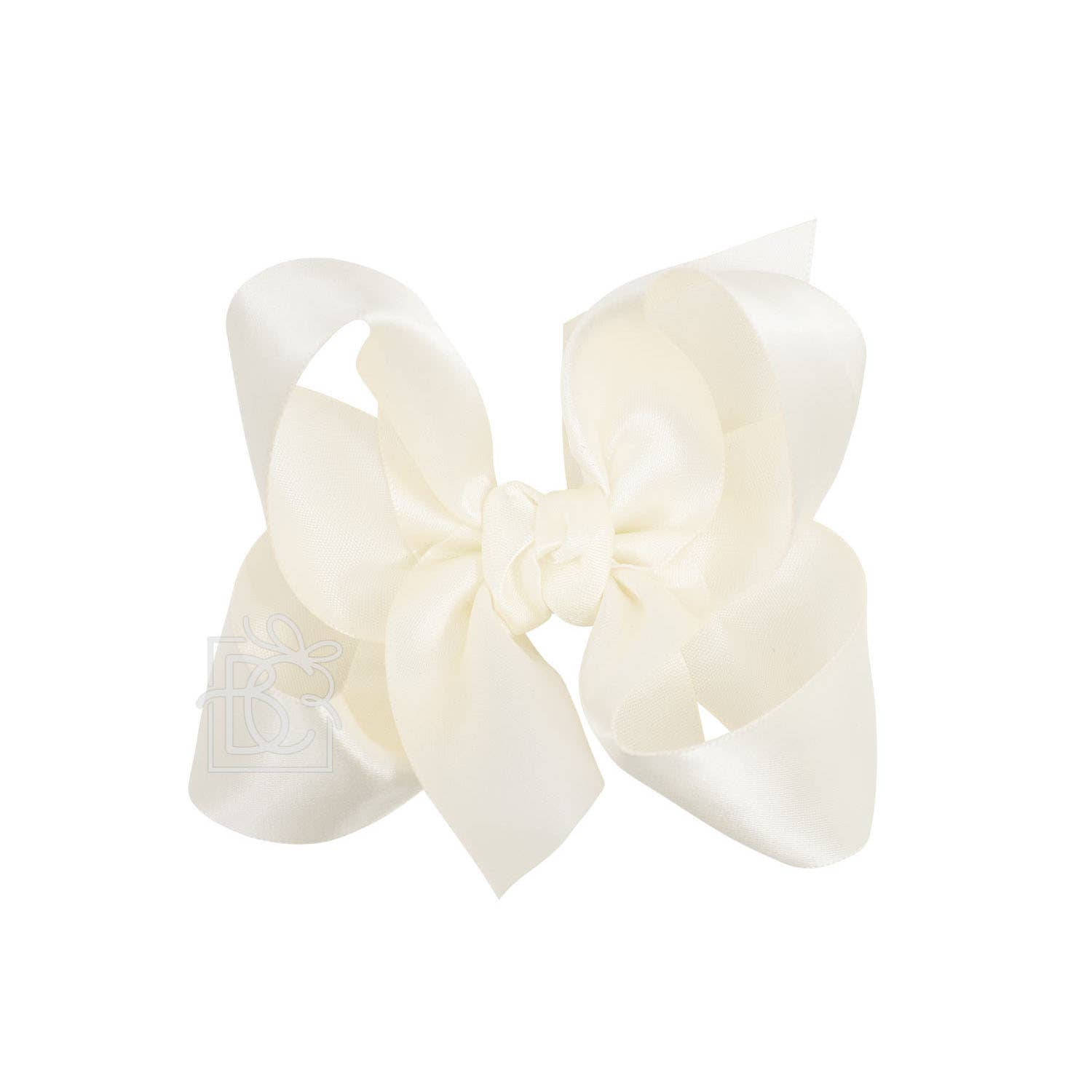 Beyond Creations, LLC - Wholesale Hair Bow - Kids - SATIN BOW ON CLIP247