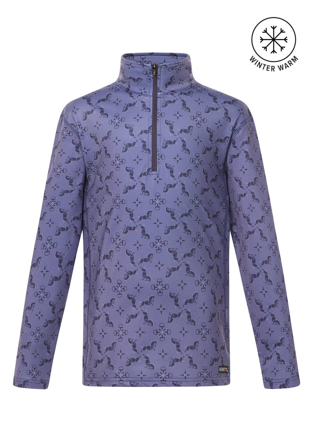 Kerrits - Wholesale Athletic Top - Kids - Kids First Level Quarter Zip Stretch Fleece Tech Top0