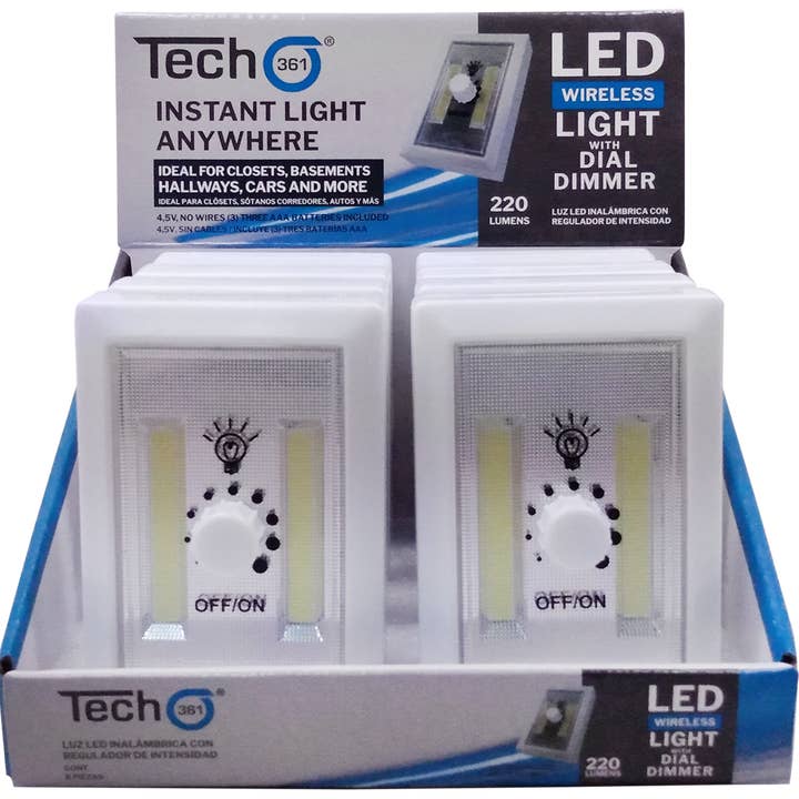 LUZ REGULÁVEL LED COM VELCRO, MONTAGEM EM PARAFUSO OU ÍMÃS por atacado de iTech361