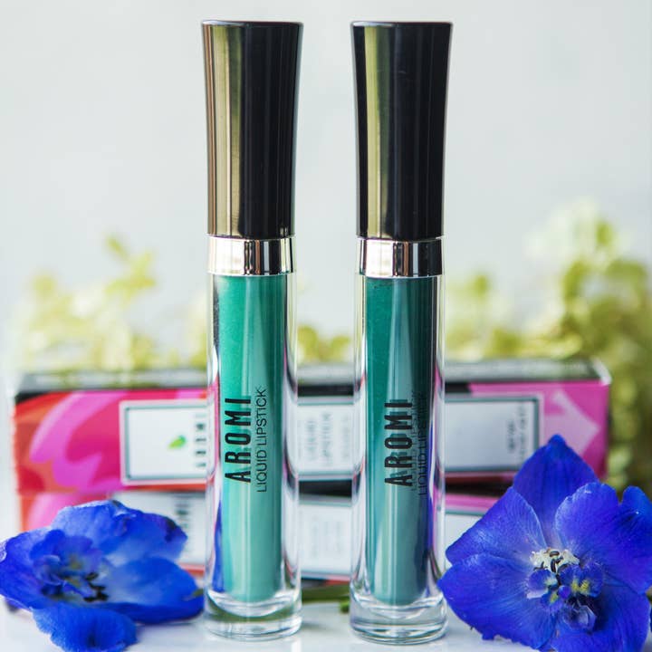 Aromi - Wholesale Lipstick - Emerald Green Liquid Lipstick4