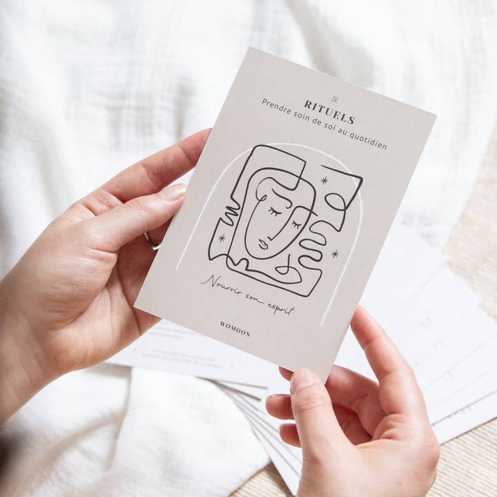 Womoon - Vente Cartes de tarot - KIT Prendre soin de soi au quotidien