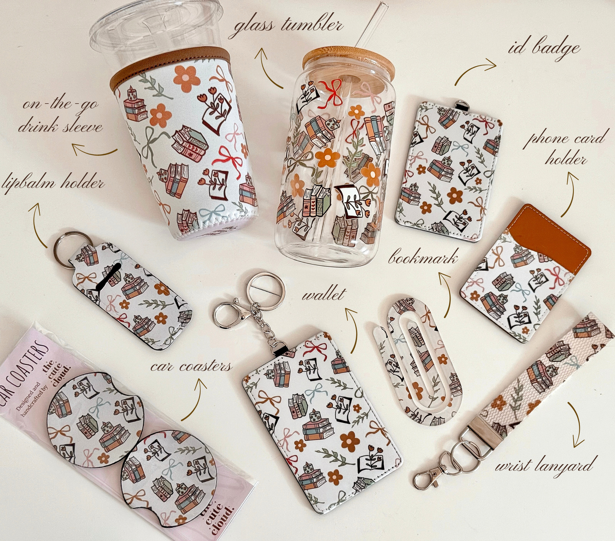 the cute cloud – wholesale Lip balm case/holder – Lipstick/balm/gloss Keychain Chapstick 72 patterns neoprene3