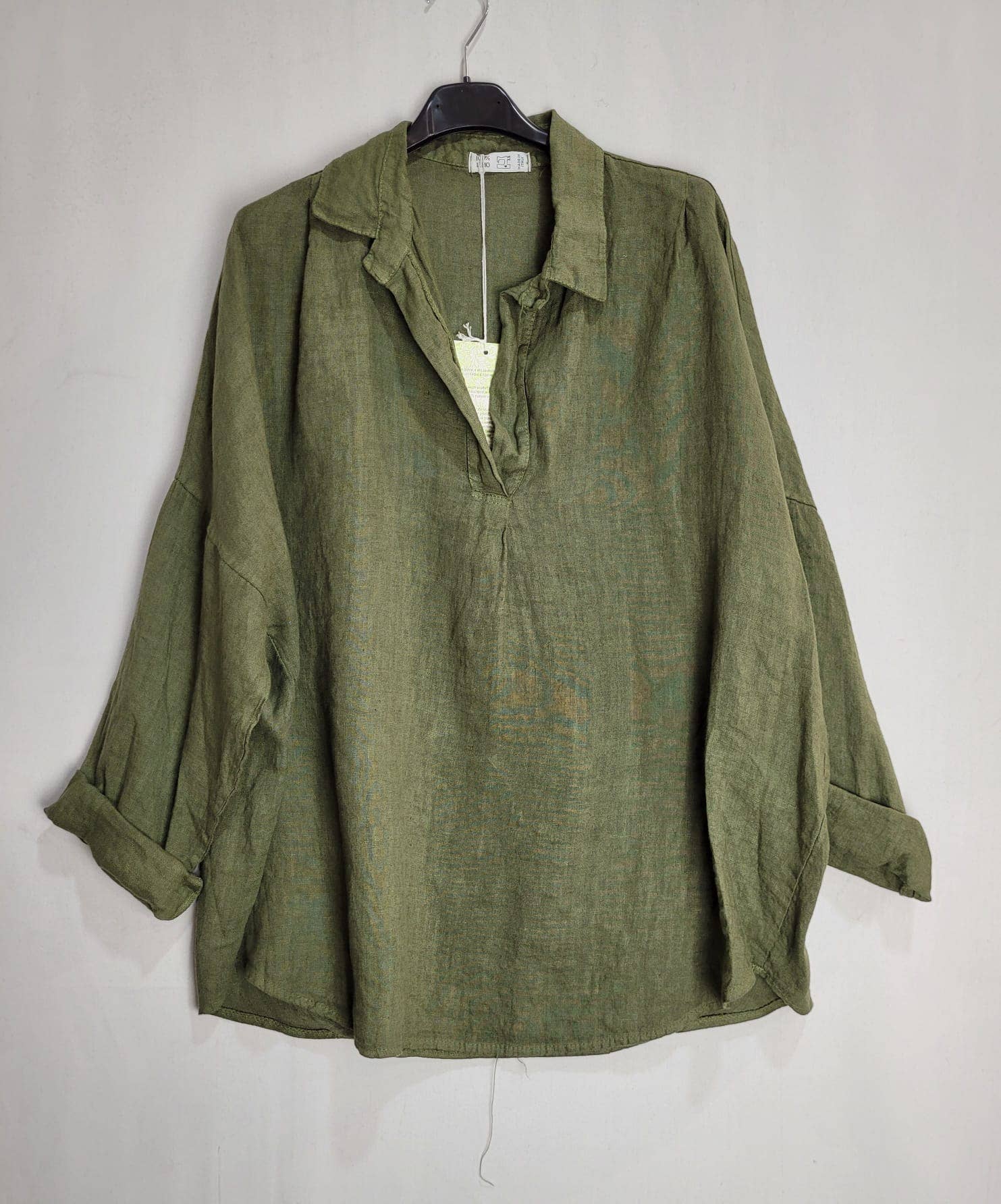 LINEN & COTTON HOUSE – Túnica - Mulher por atacado – CAMISA DE LINHO PARA MULHER 97188ROUPA PRIMAVERA VERÃO23