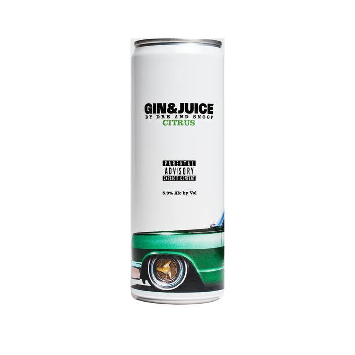 12x Gin & Juice By Dre & Snoop - Citrus - 250ml - 5.9% ABV for wholesale by Gin & Juice by Dre and Snoop