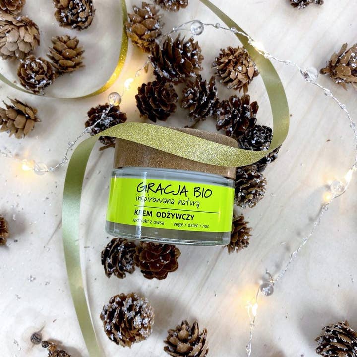 JOKO Make Up - Venta al por mayor Crema hidratante facial - Gracja BIO Anti - Crema Facial Nutritiva Vegetal Extracto de Avena Día/Noche 50ml