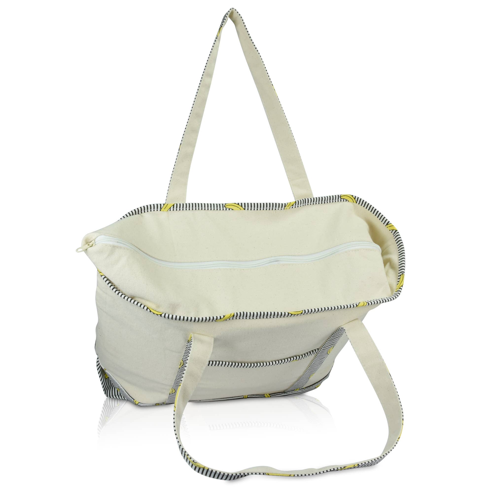 Dalix – wholesale Bärkasse - Dam – DALIX Initial Shoppingväska Personlig Blixtlås Top Letter - K69