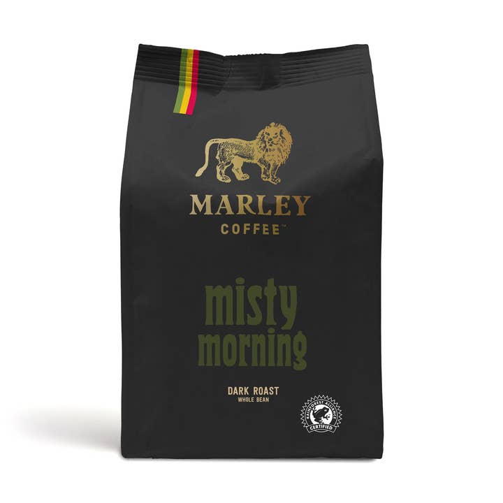 Misty Morning Dark Roast - Marley Coffee - Strength 5 - Beans & Ground for wholesale by MCEU Limited