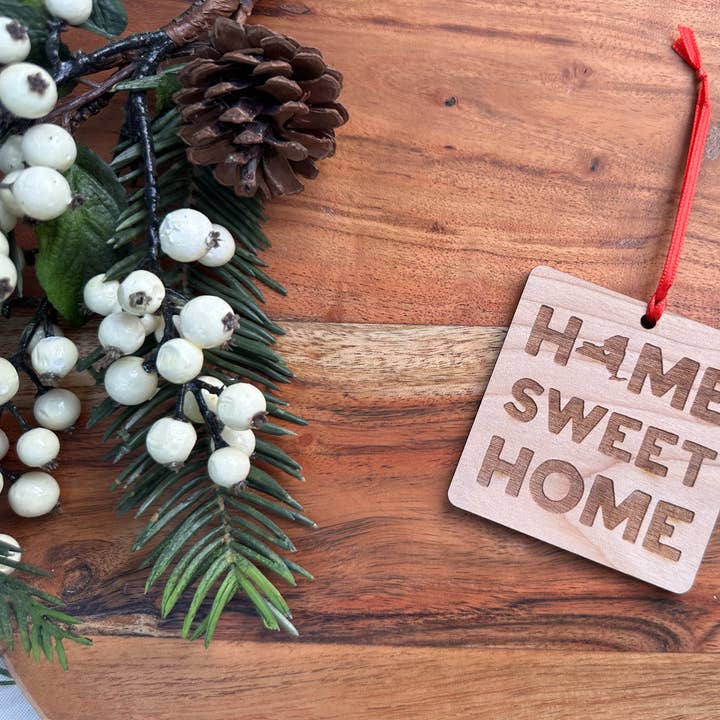 Décoration en bois Home Sweet Home New York pour la vente par Almost Local