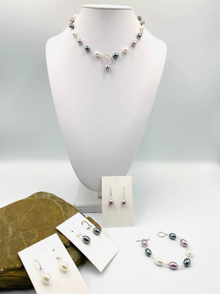 Gentle Glow – Shell Pearls for wholesale by Ela C Designs