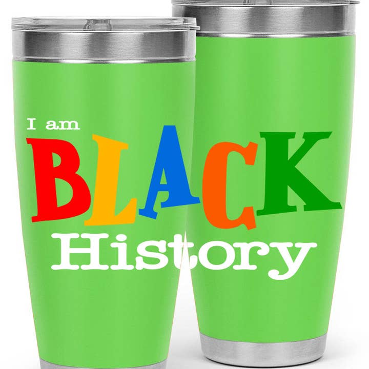 i am black history 117#- black words phrases- Cotton Tank for wholesale by Mugs R Us