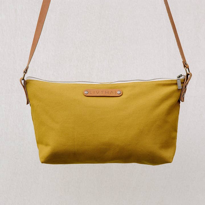 LIV THAI - Wholesale Crossbody Bag - Women's - Mustard12