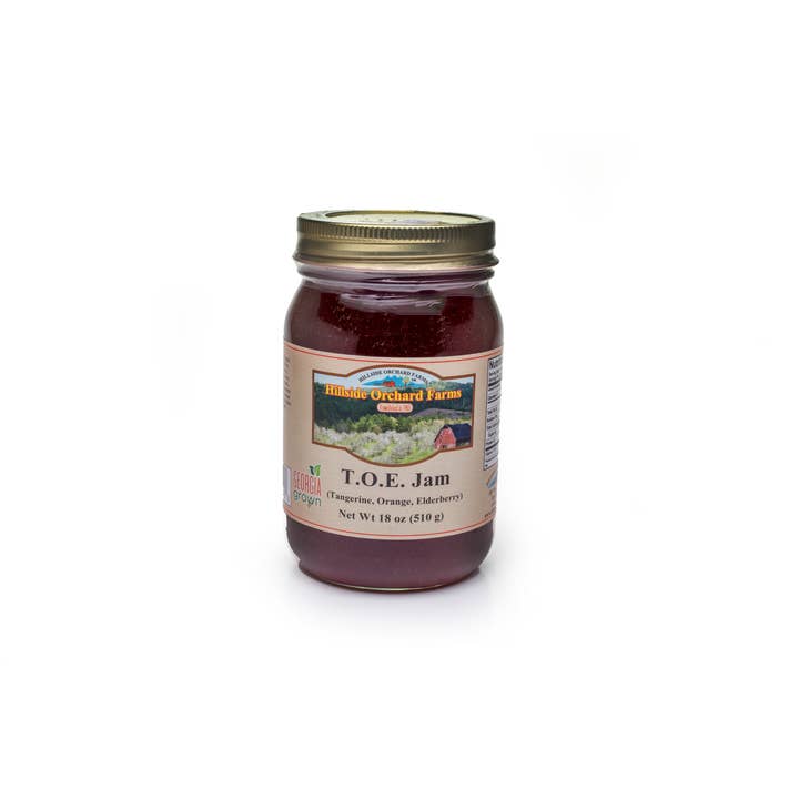 Hillside Orchard Farms - Wholesale Jam/Jelly - T.O.E Jam - Tangerine, Orange, Elderberry Blend