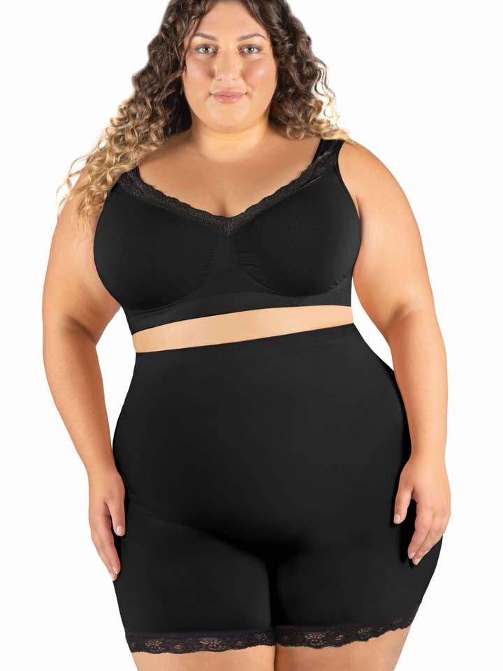 B Free AUSTRALIA - Wholesale Underwear - Women's - Anti Chafing High Rise Petite Cotton Shorts4