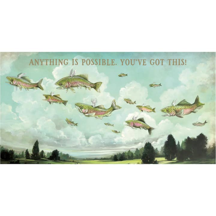 Flying Fish Card for wholesale by Hester & Cook - Stationery