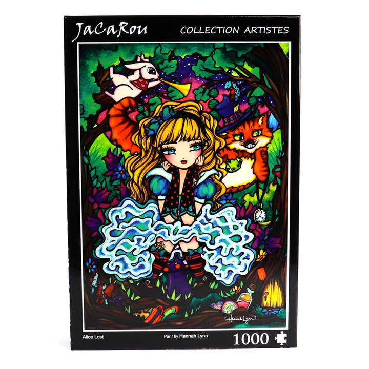 JaCaRou Puzzles Inc. – Puzzle - Adulto por atacado – Alice Perdido 1000pcs Puzzle2
