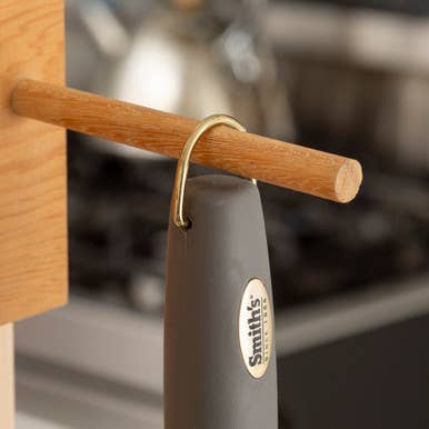 Smiths - Wholesale Knife Sharpener - 10" Oval Diamond Sharpening Rod