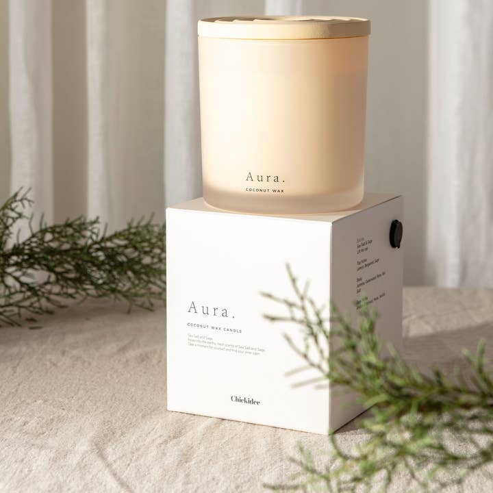 Bougie en argile Aura pour la vente par Chickidee