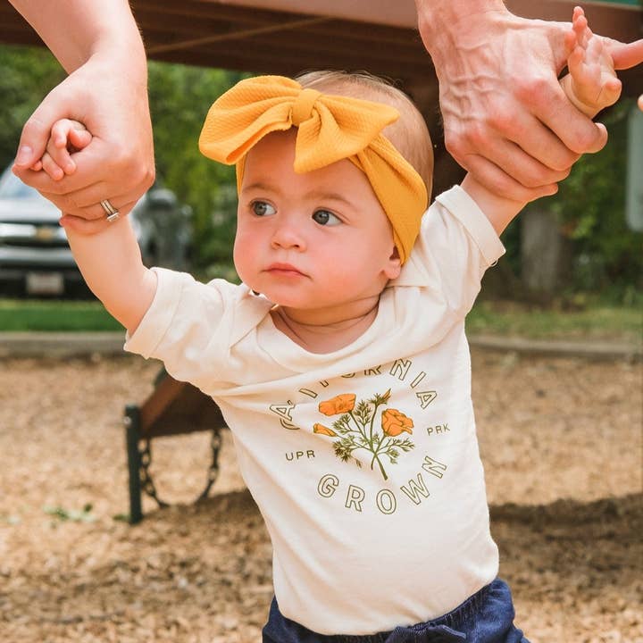 California Grown Baby Onesie for wholesale by Upper Park Clothing