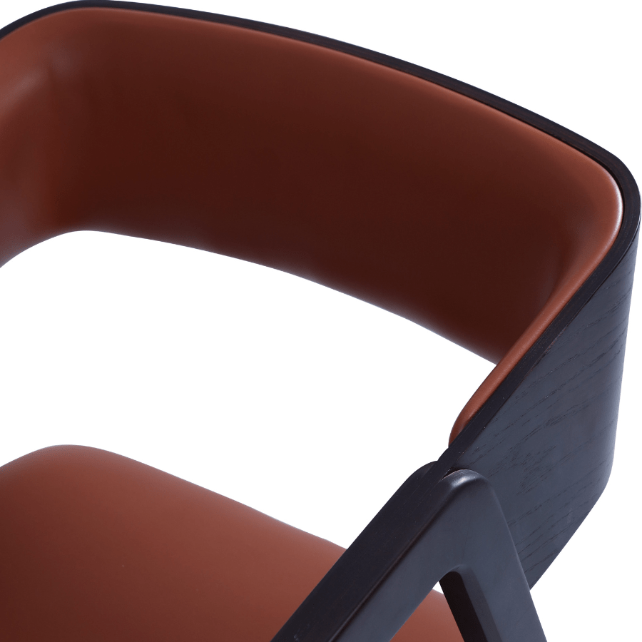 Your Bar Stools - Wholesale Chair - Restaurant Chairs Myndos Brown Leather6