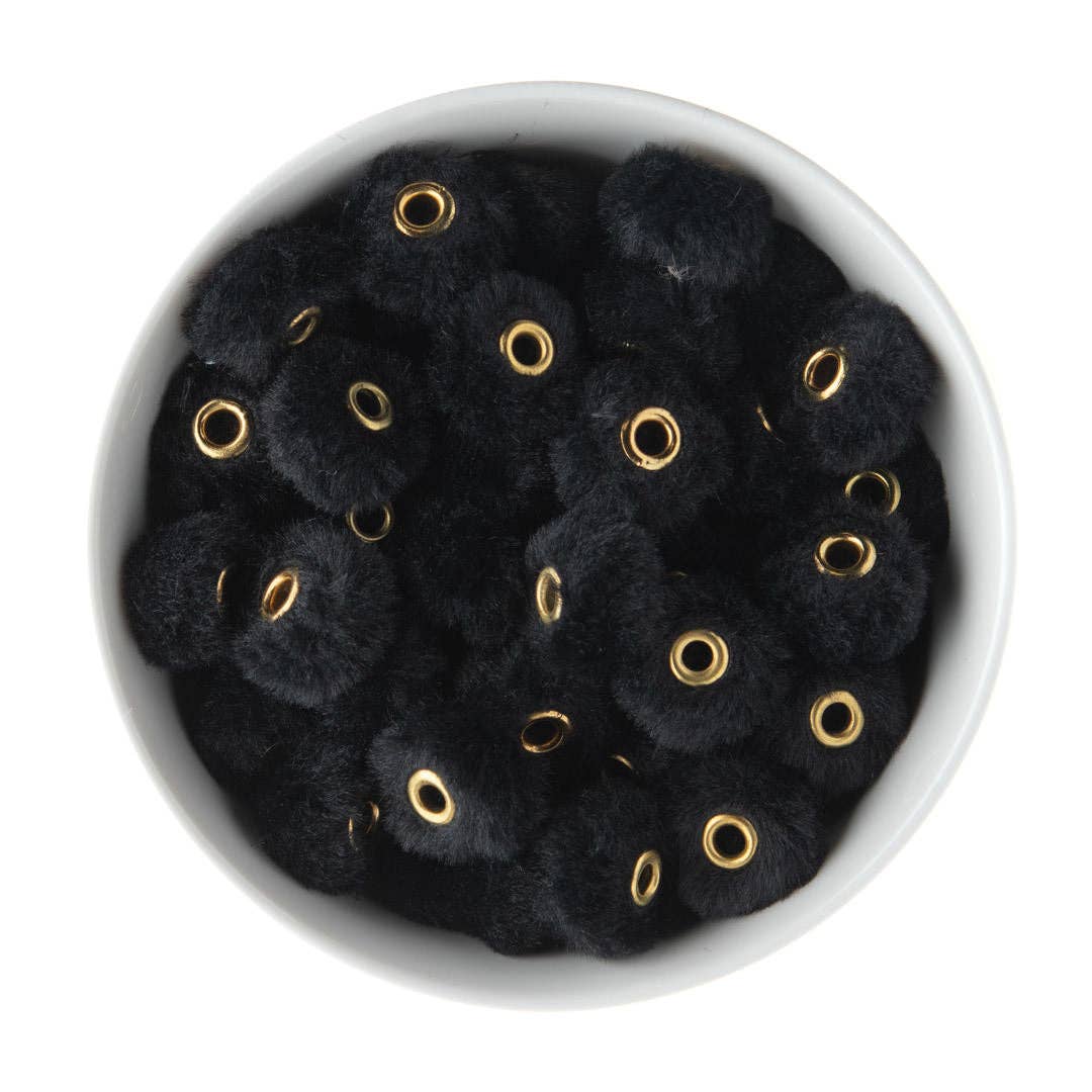 Cara & Co Silicone Craft Supply - Wholesale Craft Supplies - Fuzzy Spacer Beads8